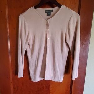 Banana Republic Blush Pink Cardigan Sz S